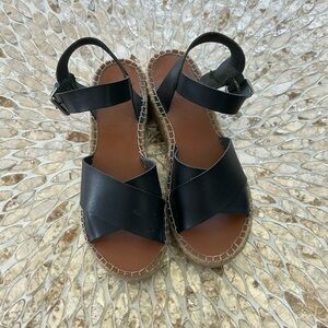 Black aldo wedges